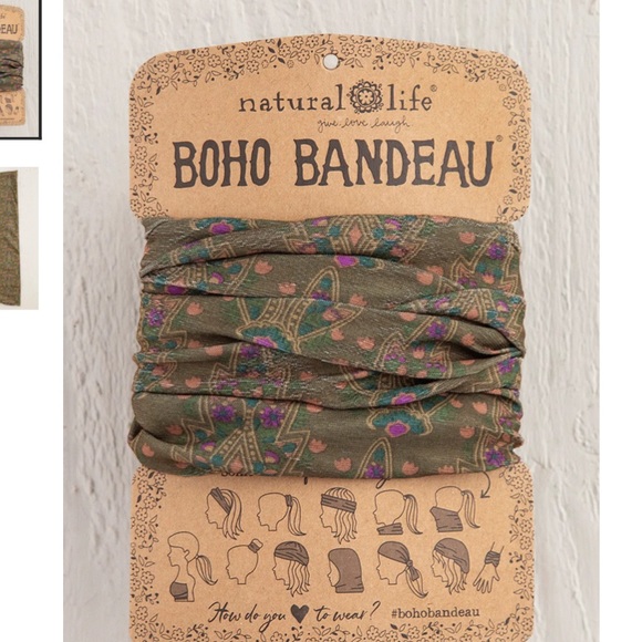 NATURAL LIFE Accessories - NEW boho bandeau hair wrap